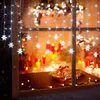 94 LED Flocon de neige Rideau lumineux étanche Noël Jardin Voir les images du produit 9