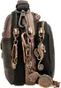 Close-up of a small bag with various charms. Anteprima dell’immagine prodotto