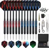 Jeu de fléchettes Profi Aluminium 20g 22g rouge bleu Voir les images du produit 1