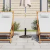 vidaXL Sonnenschirmständer Bronze 12 kg 48 cm Gusseisen Produktbild-Vorschau 2