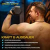 TREX SPORT Hexagon Gusseisen Kurzhantel TX-200RD | 1 Stück Produktbild-Vorschau 6