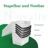 Novaliv Waschmittelbox mit Deckel 4 Liter Transparent und Produktbild-Vorschau 5