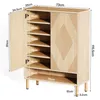 Armadio portascarpe Tribesigns con 2 ante, 73 x 35 x 115 Anteprima dell’immagine prodotto 5