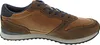 Side view of a brown and tan sneaker. Produktbild-Vorschau