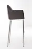 Barhocker HLO-CP1 E mit 4-Fuß Gestell  braun Produktbild-Vorschau 3