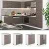 Küchenunterschrank Vicco R-Line Edelgrau 60 cm ohne Produktbild-Vorschau 3