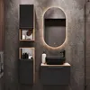 Planetmöbel Waschtischunterschrank Astra 60 cm Gold Produktbild-Vorschau 2