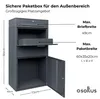 Paketbox XXL Briefkasten Standbriefkasten 150cm hoch Produktbild-Vorschau 3