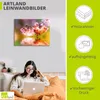 ARTland Leinwandbild Frühlingsherz Größe: 40x30 cm Produktbild-Vorschau 2