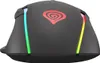 A black gaming mouse with RGB lighting. Náhľad obrázku produktu