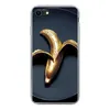 MuchoWow® Handyhülle Schutzhülle Hülle für iPhone 7 Goldene Produktbild-Vorschau 1