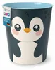 itenga Papierkorb Tiermotiv - PINGUIN - Kawaii Design - ca Produktbild-Vorschau 7