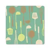 MuchoWow® Mauspad Mousepad Spatel - Löffel - Muster - Küche Produktbild-Vorschau 1