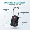 Travelnet TSA Reisslot met Cijfercode Set van 4 Productafbeelding-voorbeeld 9