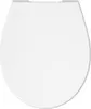 A top-down view of a white toilet seat. Produktbild-Vorschau