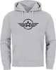 Hoodie Herren Airforce Symbol Stern Army Military Aufdruck Produktbild-Vorschau 4