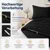 Komfortec Premium Bettwäsche 155x220 cm Bettbezug + 40x80 Produktbild-Vorschau 5