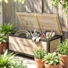 Outsunny Gartenbox Holz Auflagenbox 121L Aufbewahrungsbox Produktbild-Vorschau 8