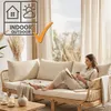 Keilkissen Rückenkissen Lesekissen für Bett Sofa & Couch Produktbild-Vorschau 6