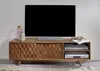 MASSIVMOEBEL24.DE TV-Board Akazie 145x35x45 natur lackiert Produktbild-Vorschau 3