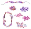 Djeco Schmuck basteln: Wooden beads, buterflies Produktbild-Vorschau 7