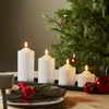 LED Stumpenkerze Flamme - Echtwachs - warmweiße 3D Flamme - Produktbild-Vorschau 9