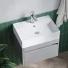 AQUALAVOS Waschbecken Handwaschbecken Aufsatzwaschbecken Produktbild-Vorschau 3