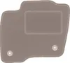Fahrerfußmatte Velours beige passend für Ford S-MAX MK2 Produktbild-Vorschau 1