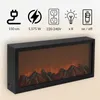 Dekorativer LED-Kamin, aus Metall, 10 x 57 x 25 cm Produktbild-Vorschau 8