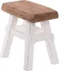 HOLZ HOCKER "VINTAGE 40" | Hartholz, 43x45 cm (HxB) | Produktbild-Vorschau 4