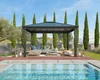 Gazebo de jardin 425,5x363,5cm gris - Palram - 705938 - Voir les images du produit 3