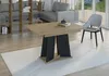 Design Esstisch PA-777 Eiche Artisan Schwarz matt Produktbild-Vorschau 3