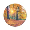 MuchoWow® Mauspad Mousepad Bäume - Herbst - Wald - Produktbild-Vorschau 1