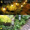 Solarleuchte Garten, 4 Stücke LED Solar Licht warmweiße Produktbild-Vorschau 8