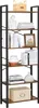 Regál 6 úrovní vitrína na knihy LOFT 186 cm Náhled obrázku produktu 9