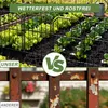 FIVMEN 25 Stück Dekorativer Gartenzaun aus Metall, Produktbild-Vorschau 3