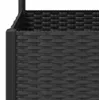 vidaXL Garten-Pflanzgefäß mit Spalier Schwarz 40 x 40 x 136 Produktbild-Vorschau 7