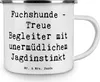 Mr. & Mrs. Panda Pott Spruch Fuchshunde Treue - Weiß - Produktbild-Vorschau 3
