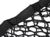 A close-up view of a black mesh net with a black fabric binding along the top edge. Voir les images du produit
