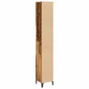 vidaXL Koupelnová skříňka vzhled starého dřeva 30x30x190 cm Náhled obrázku produktu 7