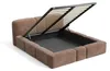 Chilly Möbel Design Bett Monte - Polsterbett mit stabilem Produktbild-Vorschau 7