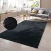 Teppich Shaggy  Flokati in schwarz Größe - 80 x 150 cm Produktbild-Vorschau 1