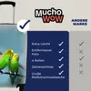 MuchoWow® Koffer Handgepäck Trolley Rollkoffer Kleine Produktbild-Vorschau 6