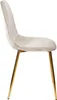 Chaise Pieds Dore - Lot De 4 Voir les images du produit 3
