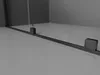 Mexen Velar parete doccia scorrevole Walk-in 100 x 200 cm, Anteprima dell’immagine prodotto 6