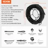 A product image displaying a drain cleaning snake with specifications and various attachments. Anteprima dell’immagine prodotto