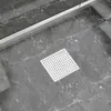 vidaXL Sprchový odtok 23 x 23 cm z nehrdzavejúcej ocele Náhľad obrázku produktu 6