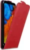 Cadorabo Hülle für LG Q STYLUS Schutz Hülle in Rot Flip Produktbild-Vorschau 1