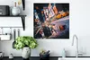 MuchoWow® Poster New York - Nachdenken - Taxi 50x50 cm - Produktbild-Vorschau 3