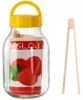 GARDENLINE glazen pot van 3 liter + deksel + receptenhouder Productafbeelding-voorbeeld 2